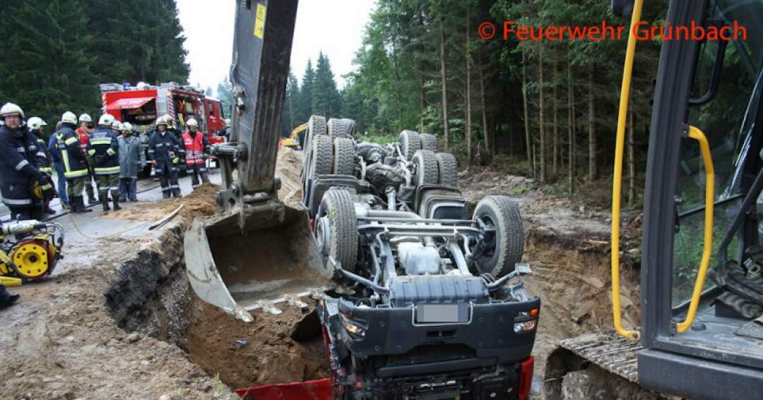 Titelbild: Schrecklicher Arbeitsunfall in Grünbach bei Freistadt