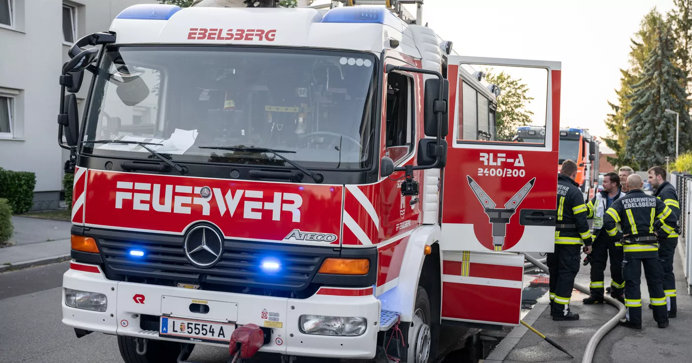 Titelbild: Brand in Wohnung in Linz