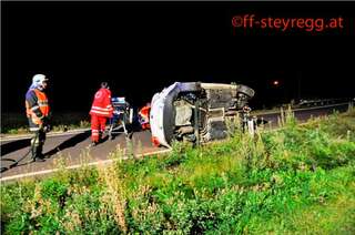 Führerscheinneuling überschlug sich mit Auto - zwei Verletzte 01.jpg