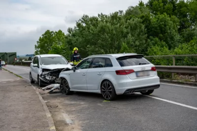 Verkehrsunfall im Bereich der Donaubrücke - Sechs Personen verletzt SB-202405250934-047.jpg