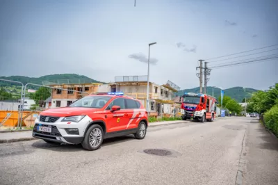 Hoher Absturz auf einer Baustelle in Kirchdorf an der Krems endet Tödlich DSC-1557.jpg