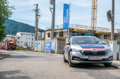 Hoher Absturz auf einer Baustelle in Kirchdorf an der Krems endet Tödlich DSC-1588.jpg