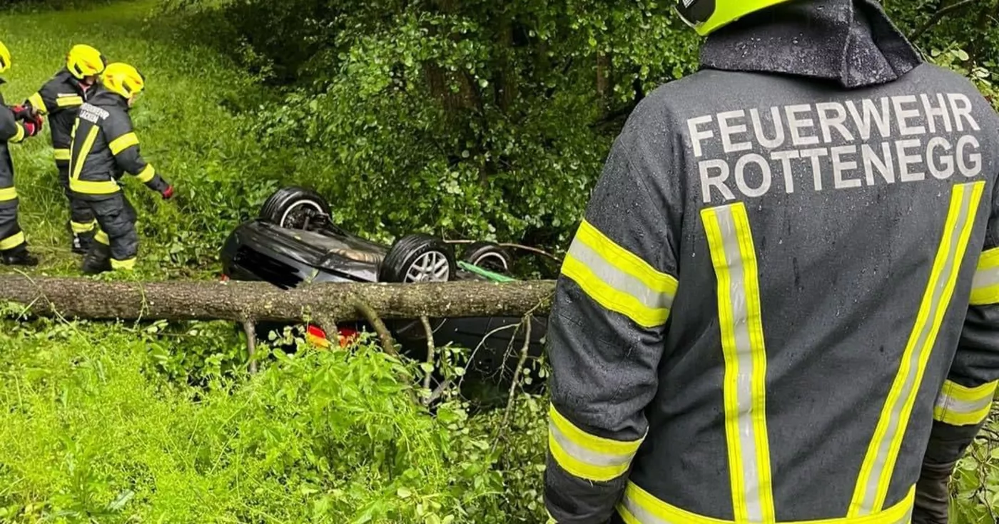 Titelbild: Verkehrsunfall in Rottenegg