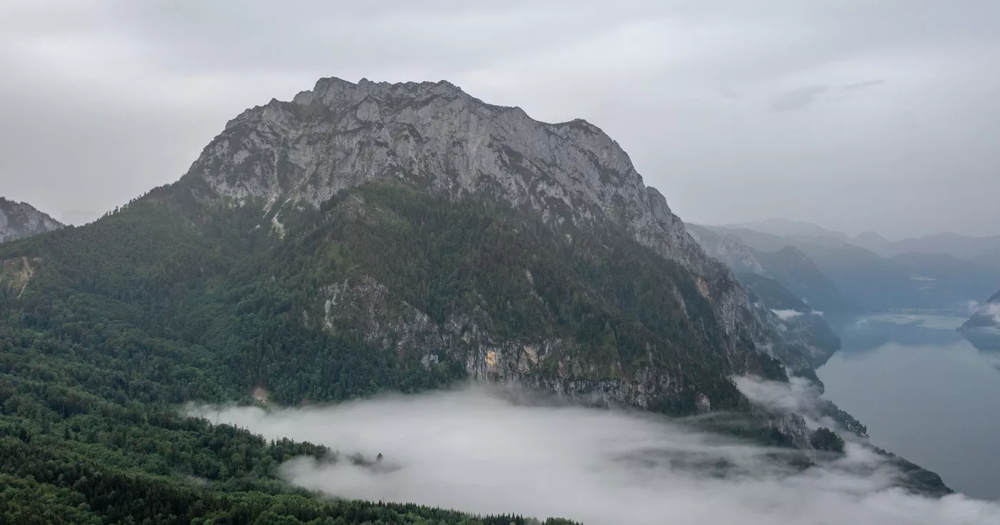 Alpine Notlage am Traunstein