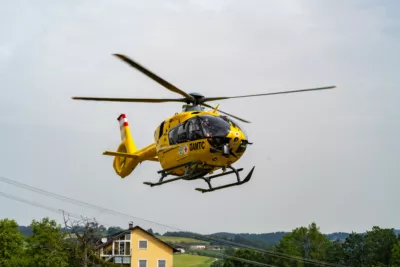 Höhenrettung in Gramastetten: Techniker durch Stromschlag verletzt A7405064-2400.jpg