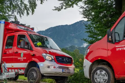 Schweres Gewitter fordert Einsatzkräfte in Micheldorf in Oberösterreich DSC-4911.jpg