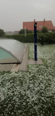 Schweres Gewitter fordert Einsatzkräfte in Micheldorf in Oberösterreich foke-107105.jpg