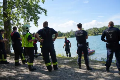 Pleschinger See - Intensiver Sucheinsatz nach vermeintlichem Schwimmer vorerst ergebnislos PANC-20240809123508015-039.jpg