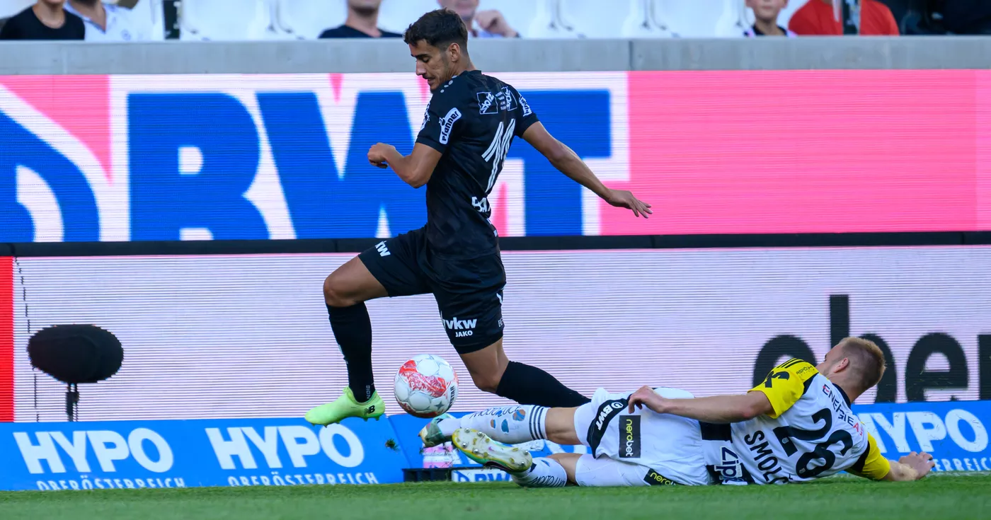 Titelbild: Altach überraschte beim LASK mit 2:1-Sieg