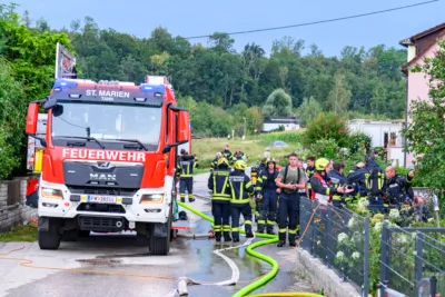 Brand einer Garage in Sankt Marien FOKE-2024081218238417-027.jpg