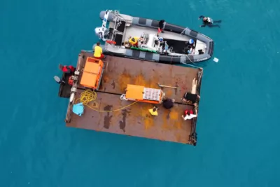 Wasserrettung hebt wertvolles Holzboot aus 130 Meter Tiefe 2024-08-17-Bootsbergung-Attersee-08.jpg