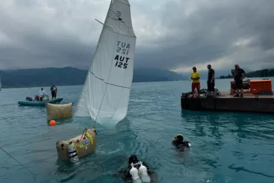 Wasserrettung hebt wertvolles Holzboot aus 130 Meter Tiefe 2024-08-17-Bootsbergung-Attersee-10.jpg