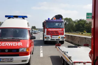 Verkehrsunfall auf der Westautobahn: 4 Fahrzeuge und 13 Personen beteiligt foke-109418.jpg