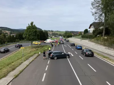 Verkehrsunfall mit zwei Beteiligten auf der B126 ZwettlanderRodl.jpg