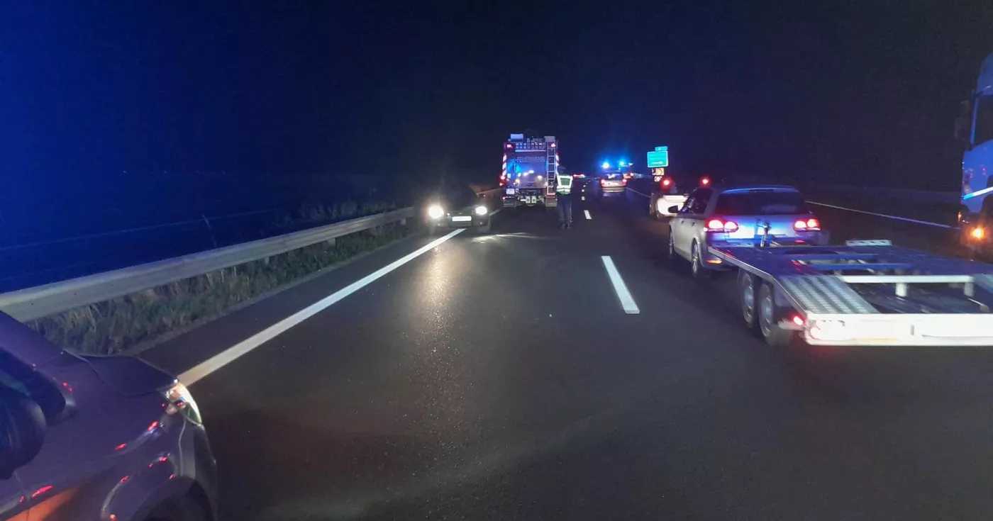 Titelbild: Unfall auf der A25