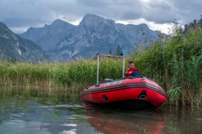 Paragleiter kollidierten in der Luft - Großübung in Grünau im Almtal DSC-9937.jpg