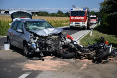 Verkehrsunfall in Wolfern - Motorradfahrer schwer verletzt FOKE-2024090713048240-022.jpg