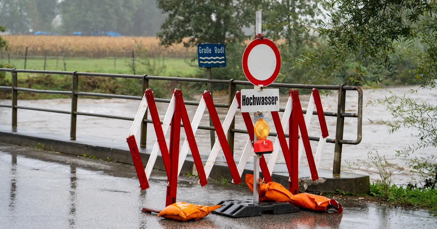 Titelbild: Hochwassersituation auch im Bezirk Rohrbach und Urfahr Umgebung angespannt