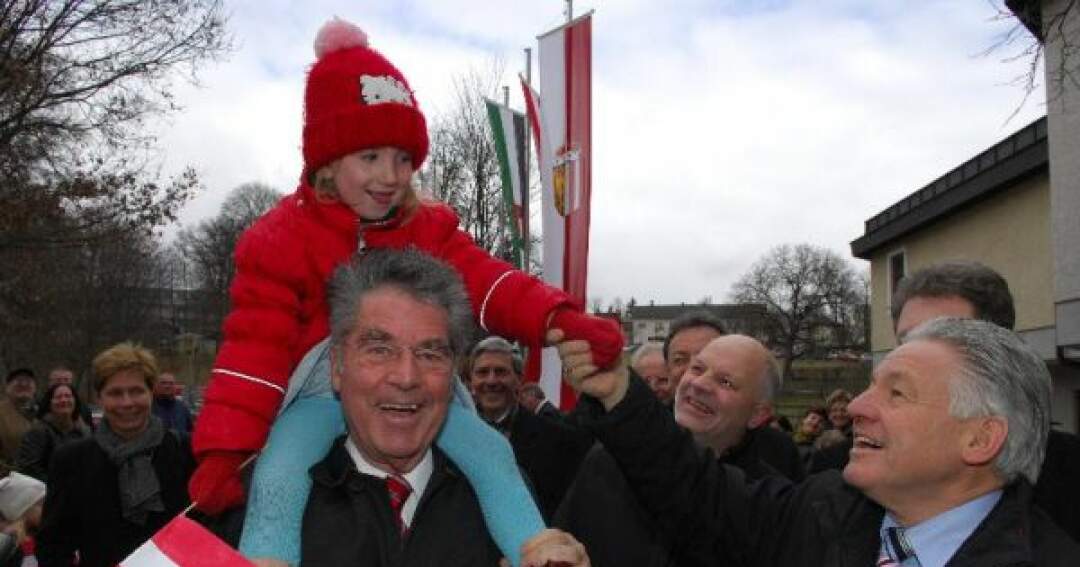 Titelbild: Bundespräsident Dr. Heinz Fischer in Hagenberg