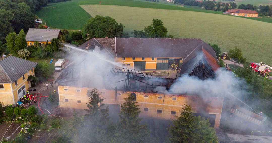 Titelbild: Alarmstufe 3: Brand auf einem Bauernhof