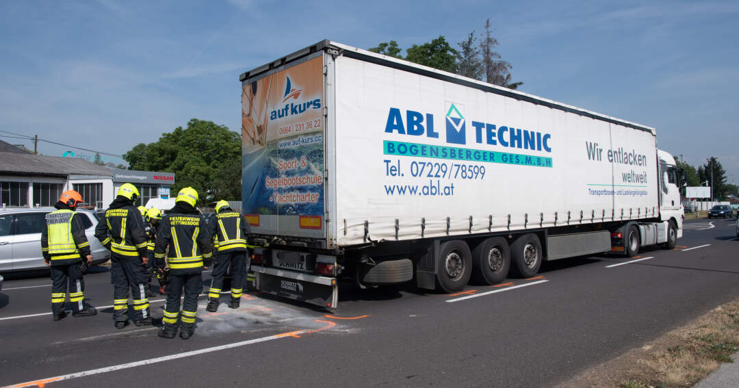 Titelbild: Auffahrunfall auf der Kremstalstraße