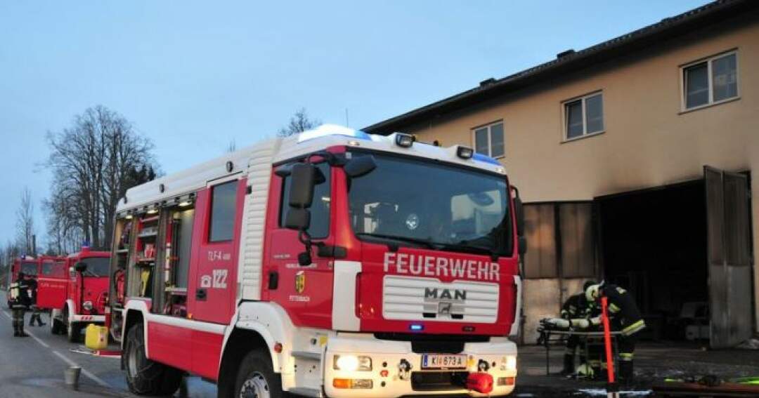 Titelbild: Brand bei Maschinenbau-Betrieb