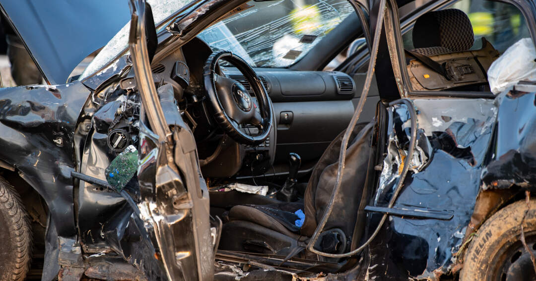 Titelbild: Schwerer Verkehrsunfall auf der Autobahnabfahrt Oed