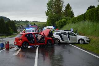 Verkehrsunfall mit acht Verletzten