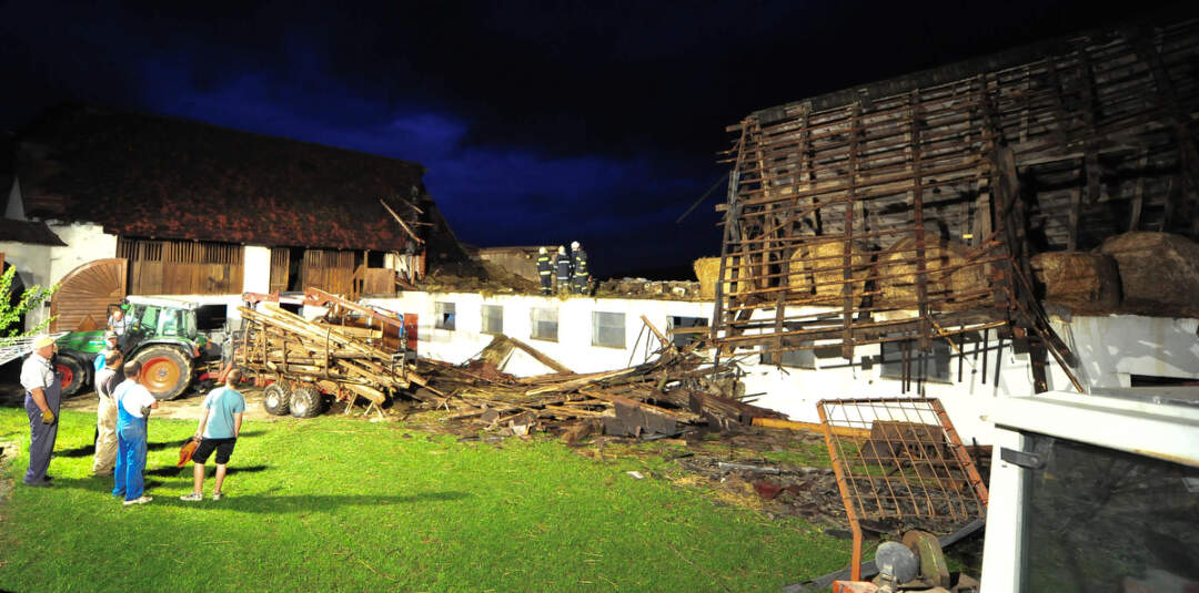 Titelbild: Schwere Gewitter zogen über Oberösterreich