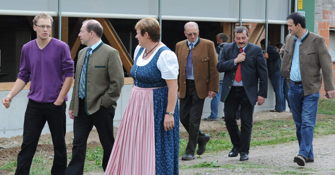 Titelbild: Landesrat Max Hiegelsberger besucht Bauern in Bezirk Freistadt