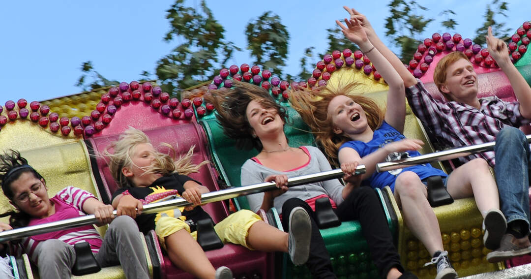 Titelbild: Mühlviertler Volksfest: Im VergnuÌˆgungspark gehts los