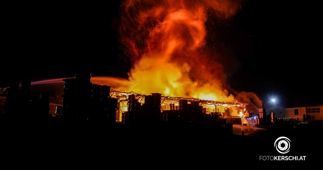 Großbrand in Herzogsdorf