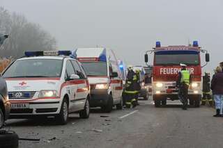 Beim Überholen in Gegenverkehr gekracht: Lenker tot vu-stmarien_005.jpg