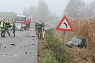 Beim Überholen in Gegenverkehr gekracht: Lenker tot vu-stmarien_007.jpg