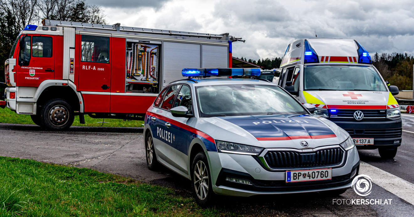 Pkw überschlug sich - Bezirk Kirchdorf