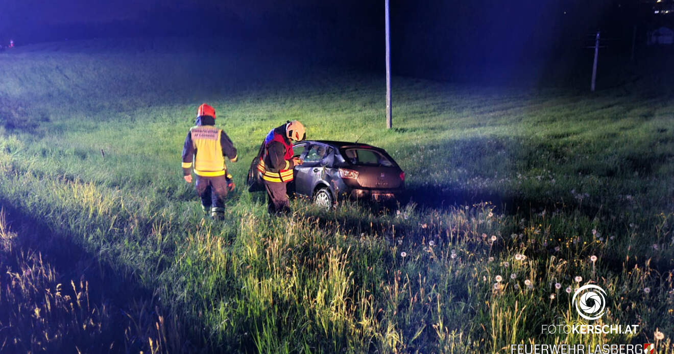 PKW-Überschlag auf der L1476 im Bereich Walchshof