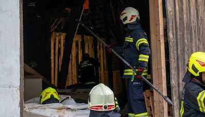 Feuerwehr Haibach und Reichenau im Einsatz: Heu im Heuboden sorgt für Brandverdacht Brandverdacht-Haibach-7341.jpg