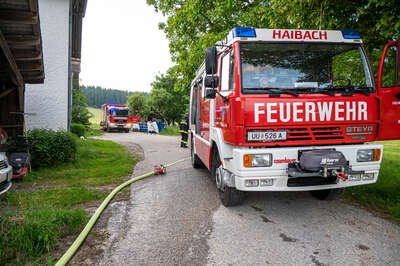 Feuerwehr Haibach und Reichenau im Einsatz: Heu im Heuboden sorgt für Brandverdacht Brandverdacht-Haibach-7370.jpg