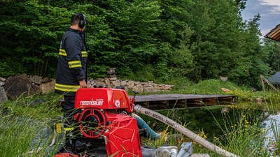 Feuerwehr Haibach und Reichenau im Einsatz: Heu im Heuboden sorgt für Brandverdacht Brandverdacht-Haibach-7403.jpg