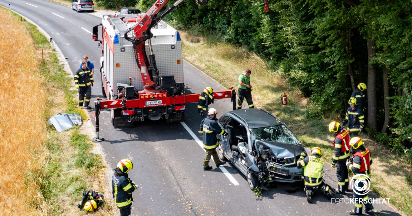 Verkehrsunfall in Rüstorf